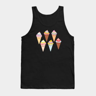 Ice cream waffle cone Tank Top